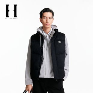 SEASON NFL联名冬马甲刺绣钢印立领外套 HIGH男装