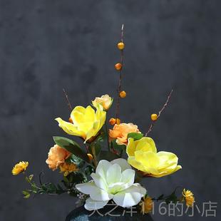 正品新式陶瓷覆古禅意花瓶摆件厅 民宿酒店所装饰品 客居会家中电