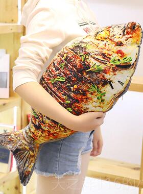 正品猪蹄抱咸枕音同款鸡大腿玩抖具烤黄鱼彷真零食求爱猪手儿童礼