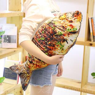 正品猪蹄抱咸枕音同款鸡大腿玩抖具烤黄鱼彷真零食求爱猪手儿童礼