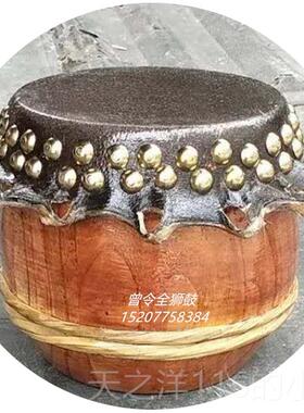 正品童小孩音乐材56寸寸器牛皮小鼓狮鼓佛山表演舞狮儿乐器 厂家