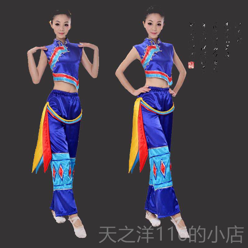 正品新桃李杯族女舞装蹈服装表彝演服舞表演服台装