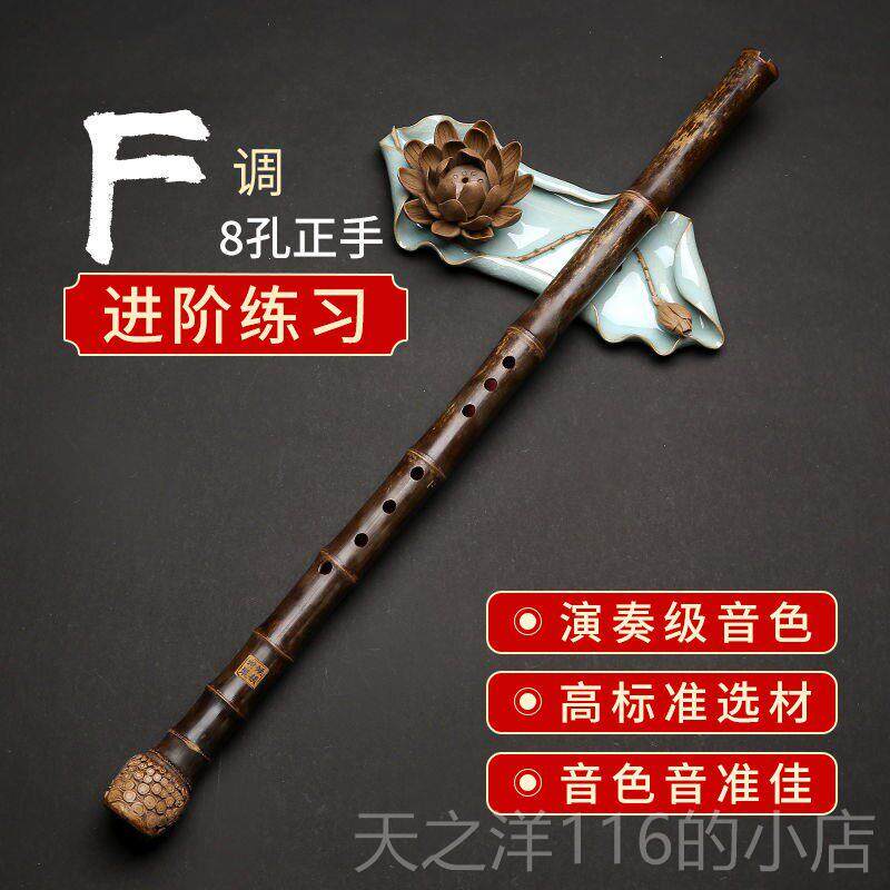 正品竹南箫大头专业演奏萧一8孔初学尺八节洞萧笛桂6孔GF调紫竹箫