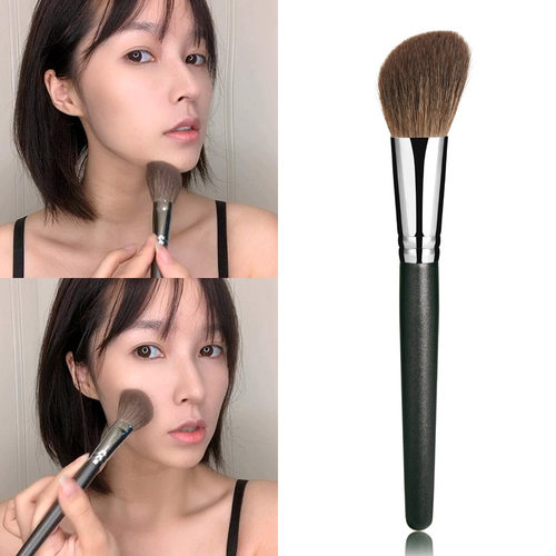 斜角修容刷侧脸阴影刷斜头腮红刷