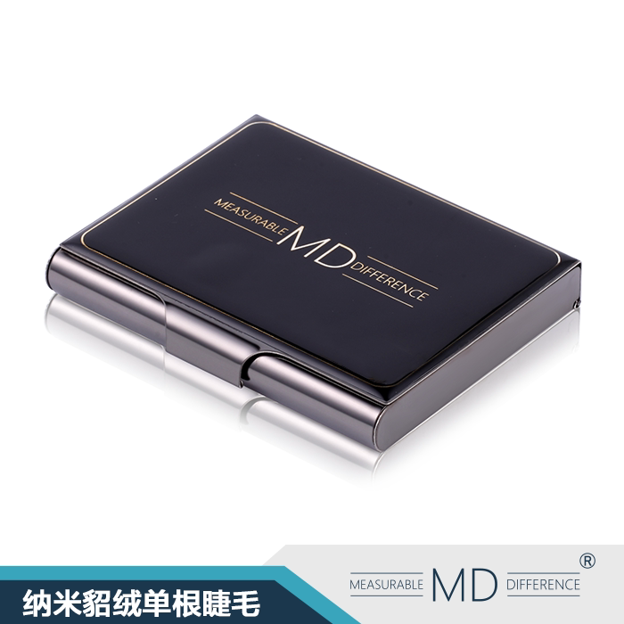 MD单根 嫁接睫毛貂毛种植超软纳米貂绒自然浓密款假睫美睫店专用