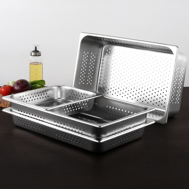长方形过滤沥水食物商用漏盆