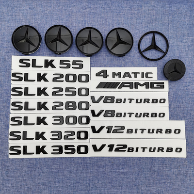 奔驰SLK55 SLK280 SLK250 SLK300 SLK350 AMG改装车标字标后尾标