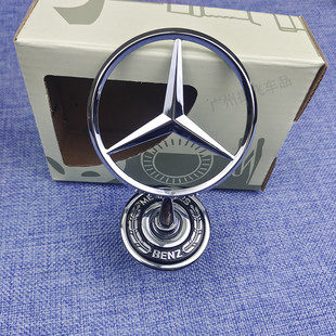 奔驰W206行政版专用立标C180 C200C300L C260L车头立标引擎盖标志