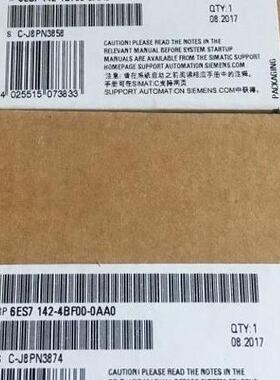 西门子-电子模块-6ES7144-4PF00-0AB0 全新原装正品 PLC模块