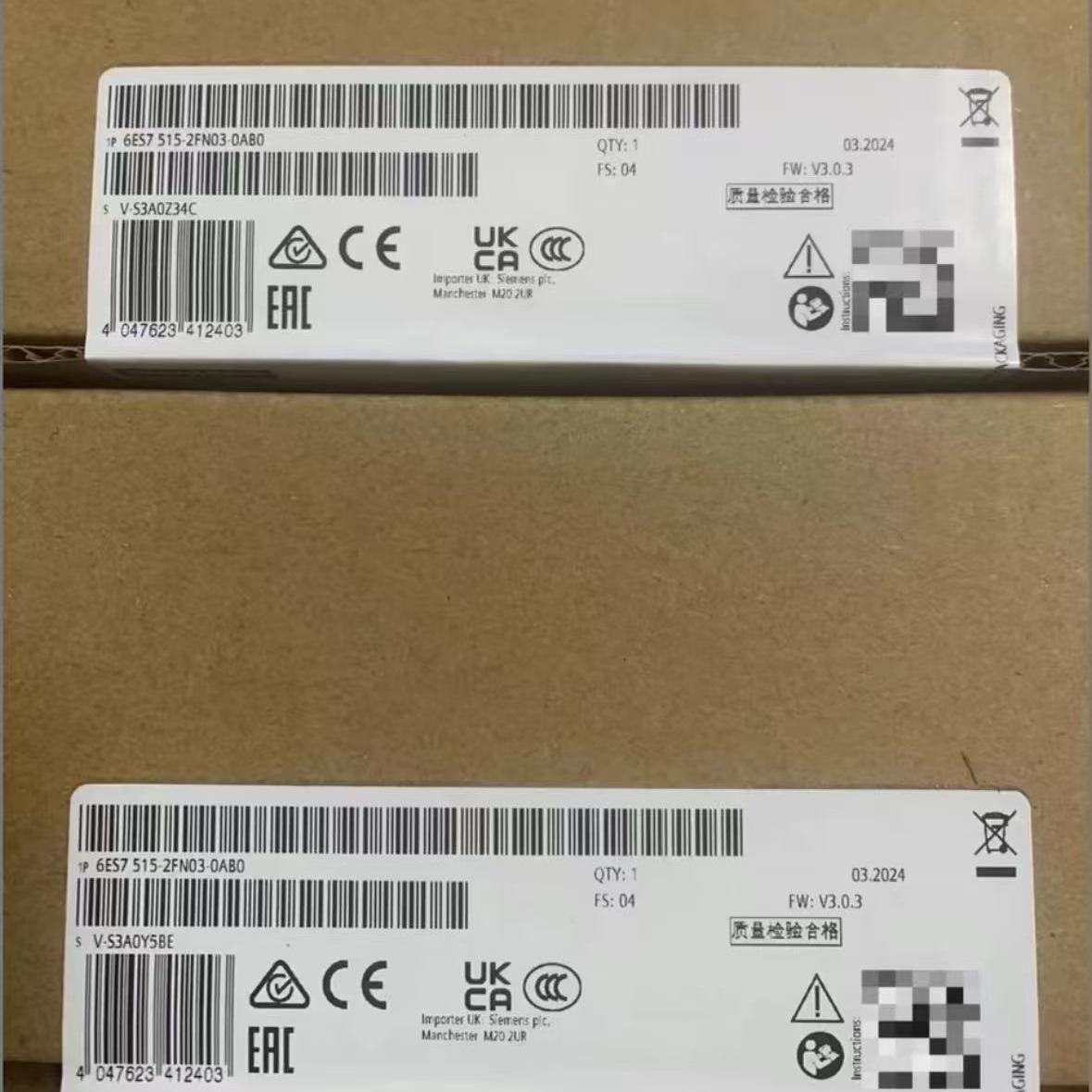 6ES7515-2FN03-0AB0 西门子 CPU模块 全新原装正品