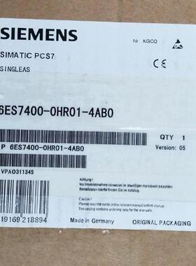 西门子PLC模块 6ES7400-0HR51-4AB0 全新原装正品