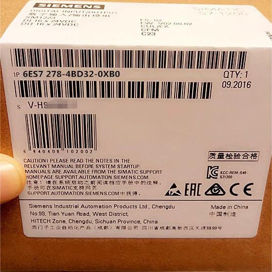 西门子6ES7278-4BD32-0XB0模块