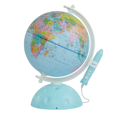 哪里不会点哪里天猫精灵地球仪