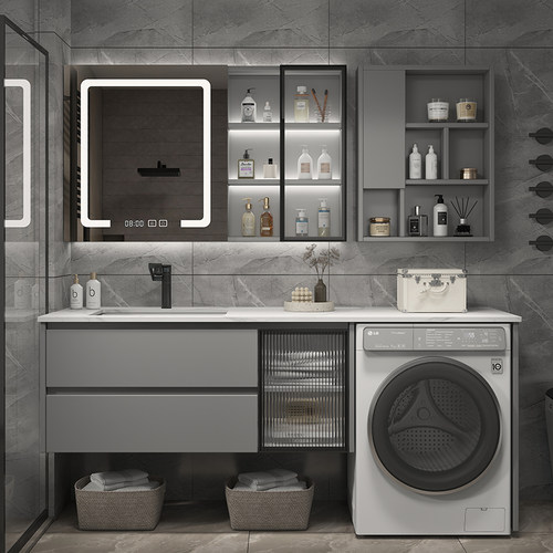 阳台洗衣机柜组合源头工厂直销