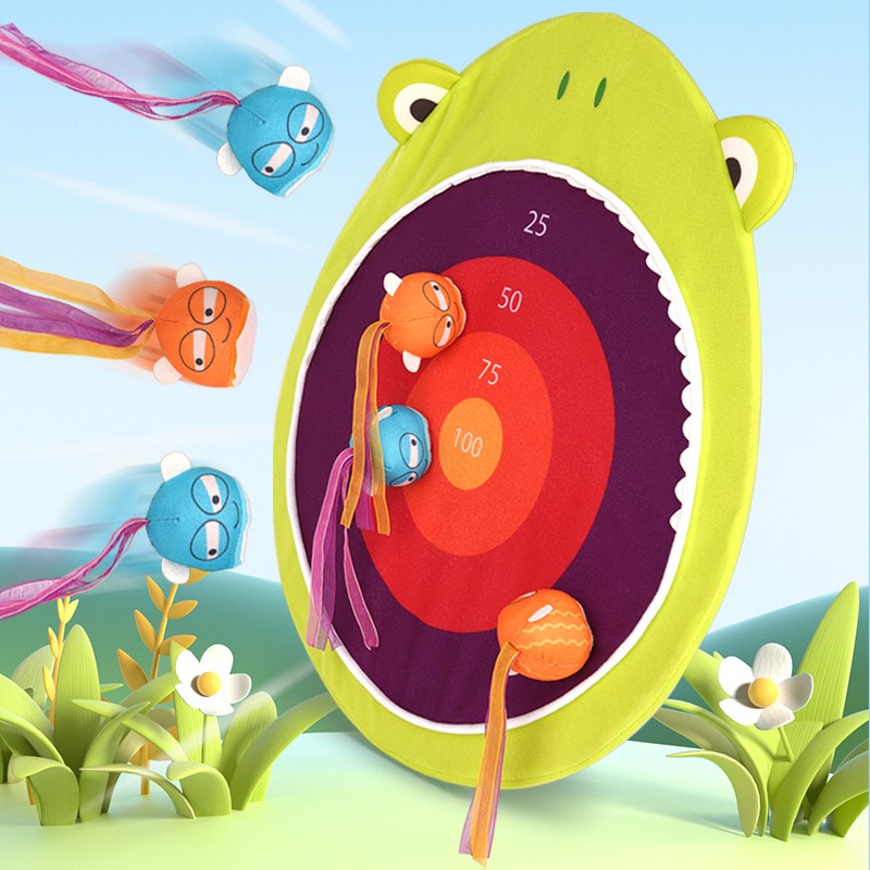 兒童投擲吸盤黏黏球2歲飛鏢