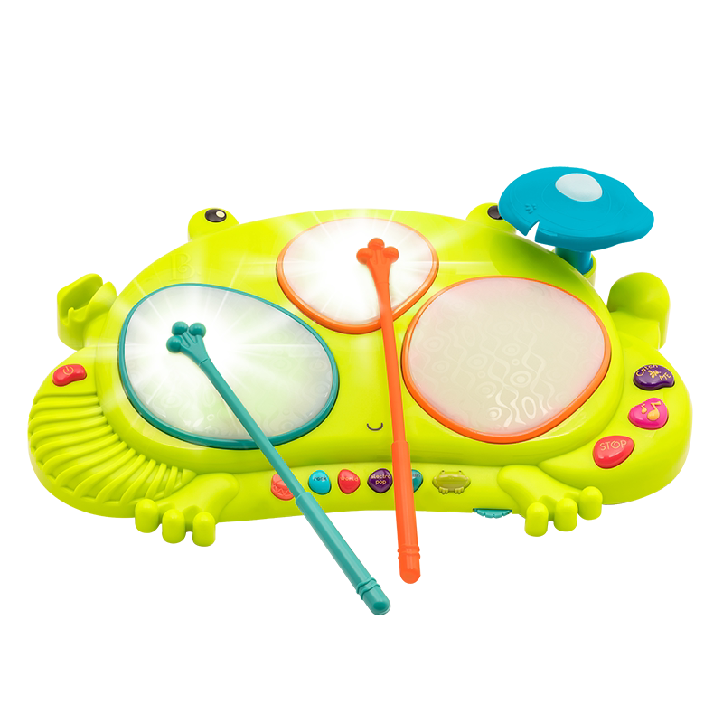 btoys比乐音乐玩具青蛙鼓