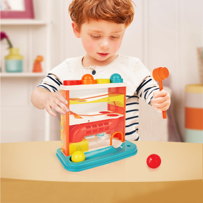 比樂B.toys寶寶敲擊玩具訓練槌球