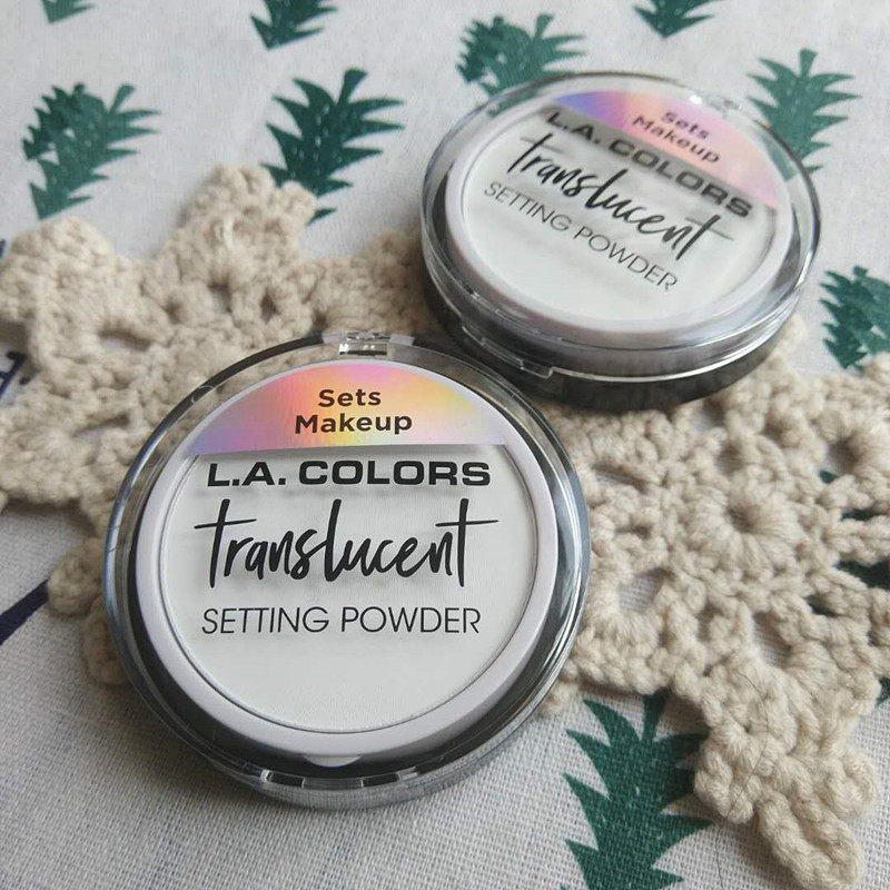 yu Set up the United States L.A. LA COLORS TRANSLUCENT PRESSED Matte Oil control Dingzhuang Powderin the Makeup/Perfume/Beauty tools , Powder  category - from Buy2taobao.com to provide professional Taobao agent buy service