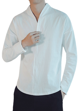 左杜中国男装加绒改良汉服