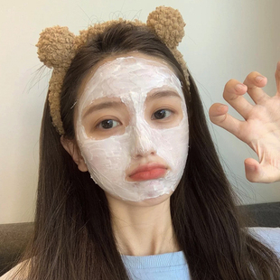 洗脸头窟发箍女款 可爱小熊耳朵头箍发卡头饰防滑不掉发饰2025新款