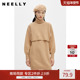 冬季 新款 高领毛衣女时尚 NEELLY纳俪商场同款 套装 两件套连衣裙高级