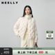 羽绒服女显白肌理感外套 轻盈无负担短款 NEELLY纳俪商场同款 冬新款