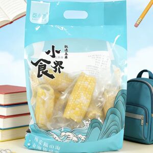 包小苞小食界黄白玉米段2kg/袋