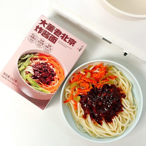 【4盒】大董北京炸酱面230g/盒地道老北京小碗干炸风味速食面条