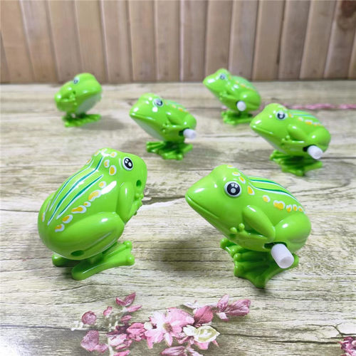 3C认证无毛刺小动物跳跳青蛙玩具
