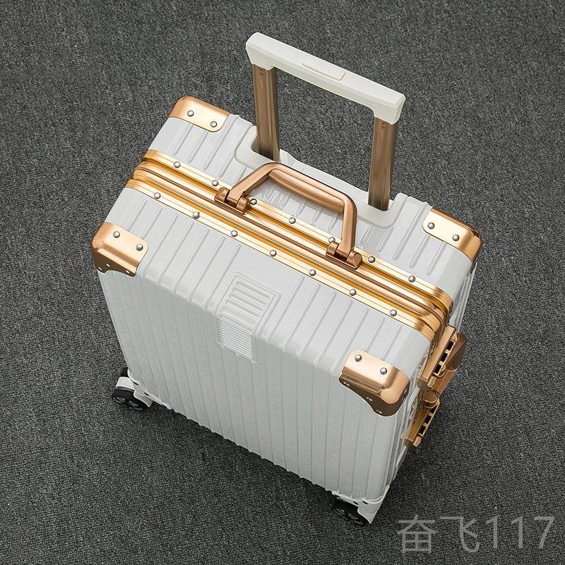 正品拉杆箱万向轮行李箱男女行箱22寸密学码铝框硬箱韩版生潮旅耐