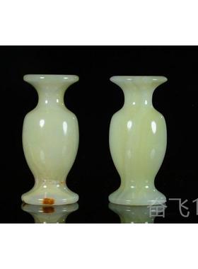 正品天冰种阿富汗玉花瓶摆件家居客饰厅品花然架电柜工艺品玉石视