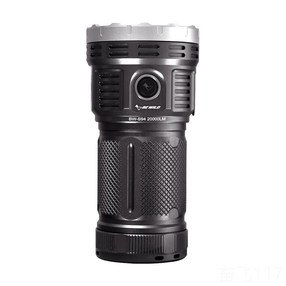 正品2索000流S明 BW 94 广域户外0搜强光手电 长续航防水高亮带把