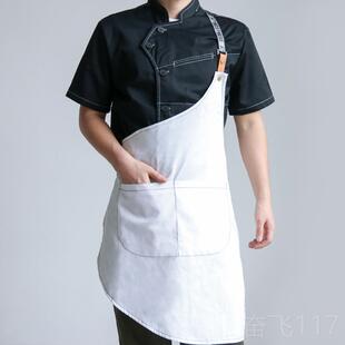 正品厨服师高端餐饮服烘焙西餐厅主厨后厨厨房师工作男长袖中国风