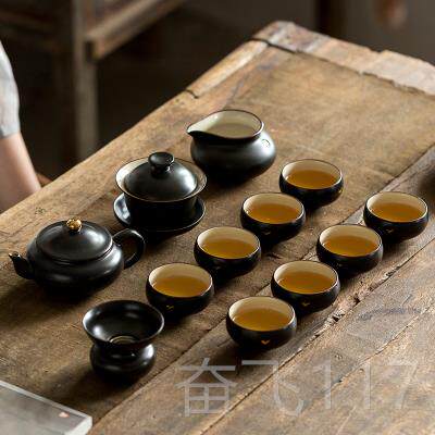 正品唐月壶窑功夫茶白具瓷装茶杯套家用绿色定窑陶瓷日式泡茶盖碗