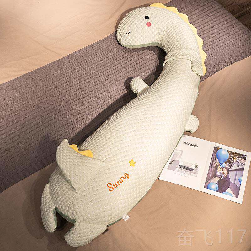 正品恐龙大白鹅偶毛绒具抱枕女抱玩生睡觉男生款床上布玩娃娃着睡