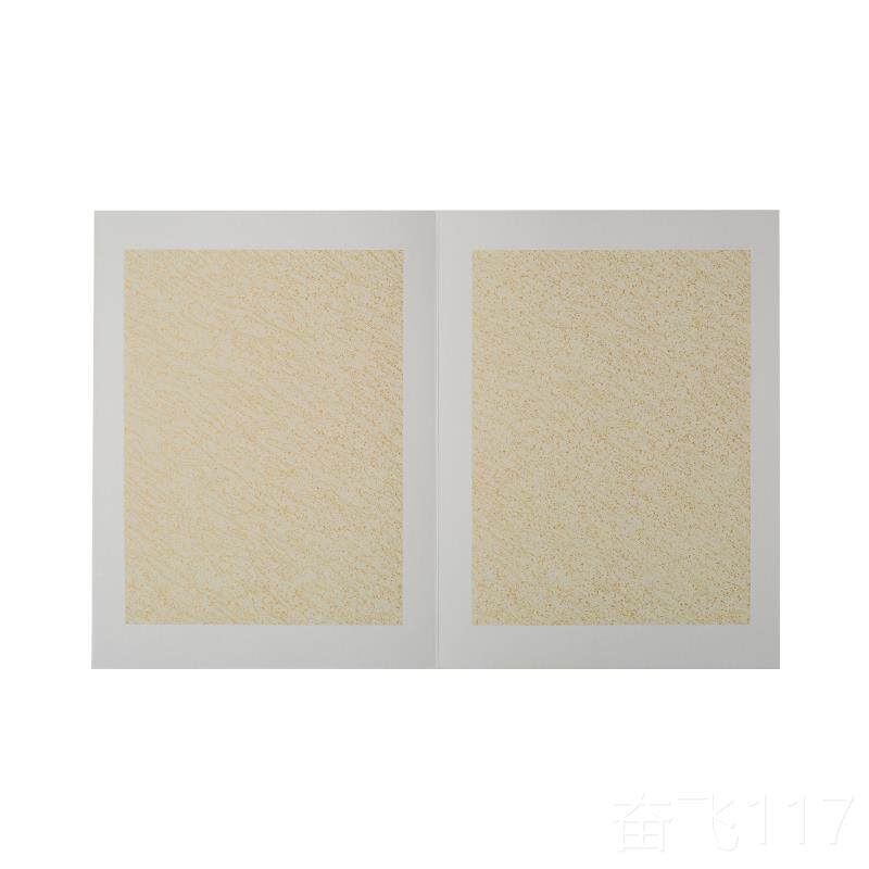 正品蜡染国展册页奏折软式本子折子空白洒金半生熟宣纸本小楷硬笔