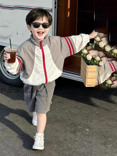 男童防晒衣夏季薄款女童儿童外套2026新款中大童休闲衣服防晒服潮