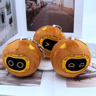 伍月天5525棕色球毛绒包包钥匙扣挂件活动小礼品朋友礼物爆品