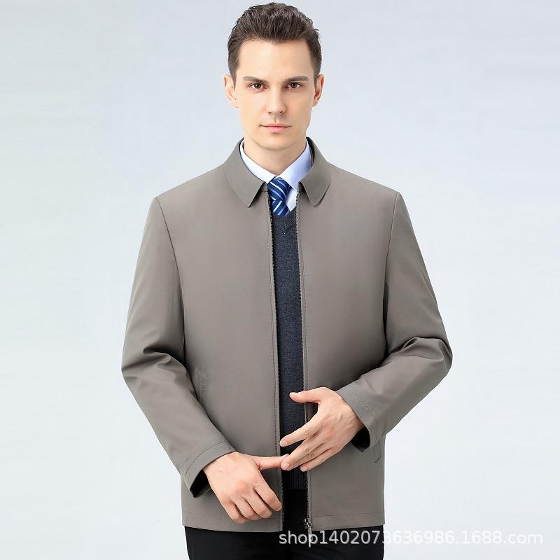 205冬季新款2高档可男脱内胆棉衣式休闲翻年领男士外82223-F套中