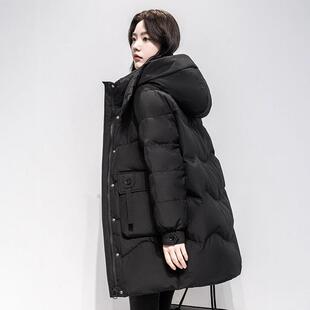 正品撤柜羽绒服款女时装中长款2025加冬新韩52-8811版厚爆款尚保