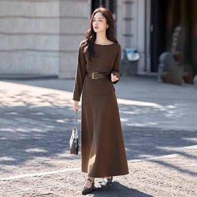 不时尚休闲套装20件25新款秋装规则系带上半裙AH8117-0A字裙两套A