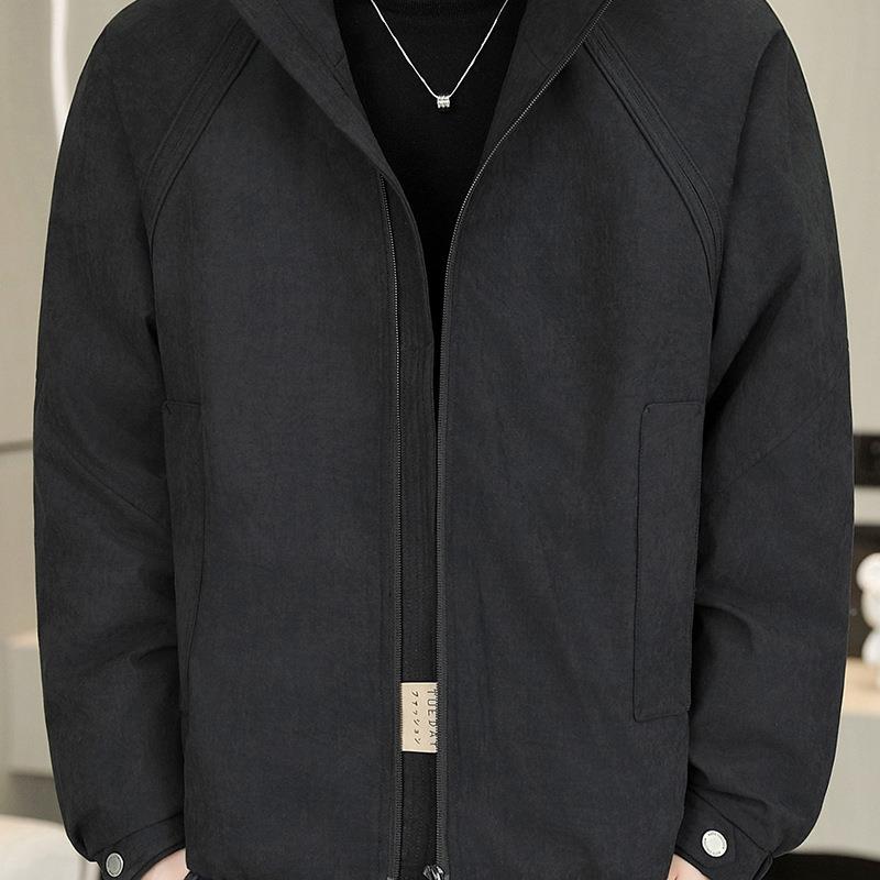 羽绒服男士冬季加厚225新款领潮牌短款宽松保暖98640116立工装外