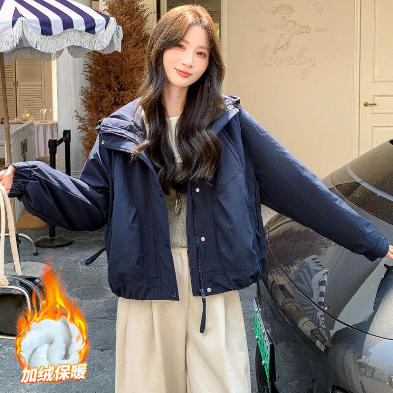 中年妈棉妈棉衣袄女款款爆中款加厚洋气外新套98892227大码冬装老