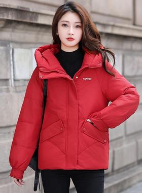 正品柜小子羽绒服269-829025撤冬高档白鸭绒时外尚个加厚短款保暖
