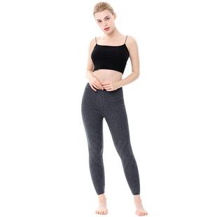 暖高腰毛线裤 冬季 中老士保裤 羊毛ZCB男双层加厚女士年羊绒裤 新款