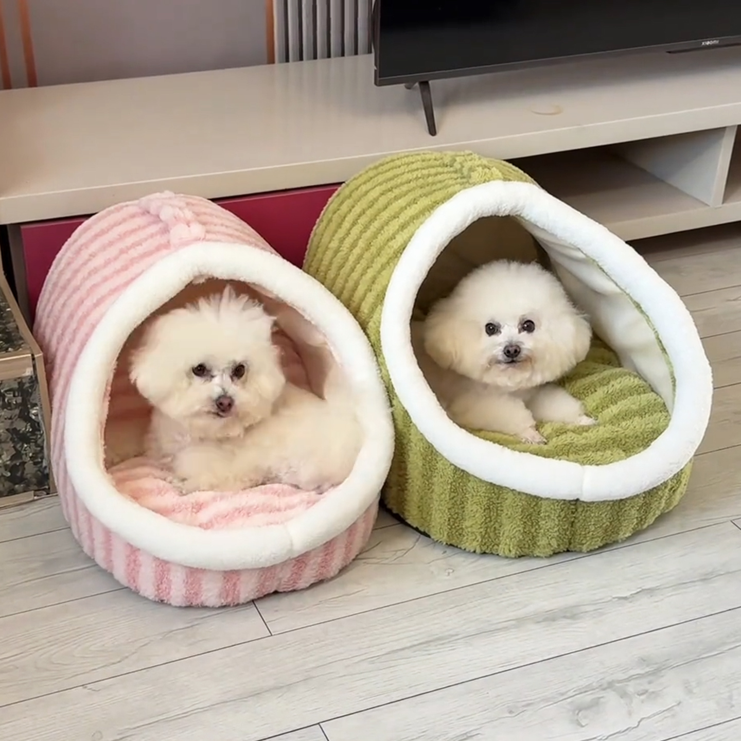 狗窝冬季保暖拖鞋窝可拆洗封闭式