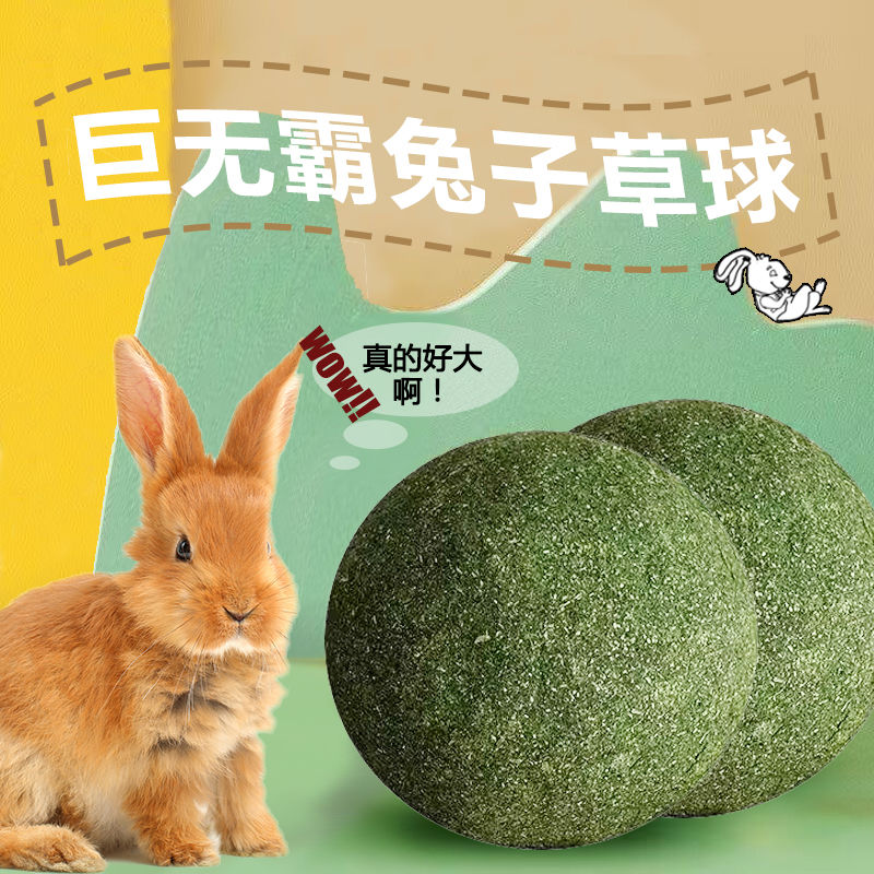 兔子玩具草球磨牙洁齿零食