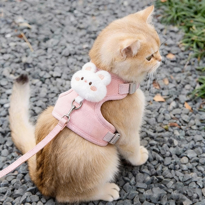 猫咪牵引绳外出专用可调节遛猫绳幼猫小型犬防挣脱胸背带宠物用品,宠物/宠物食品及用品,猫牵引绳,淘宝优惠券,粉丝福利购,淘宝优惠卷