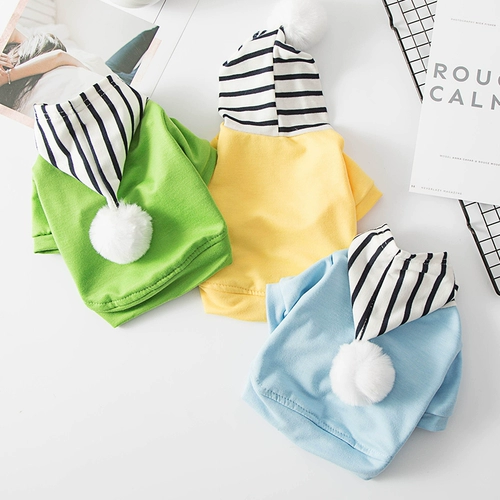 Интернет -знаменитая одежда для собак Осень тонкая кошка маленькая собака Тедди Бишон медведь животное милая маленькая собака весенняя одежда