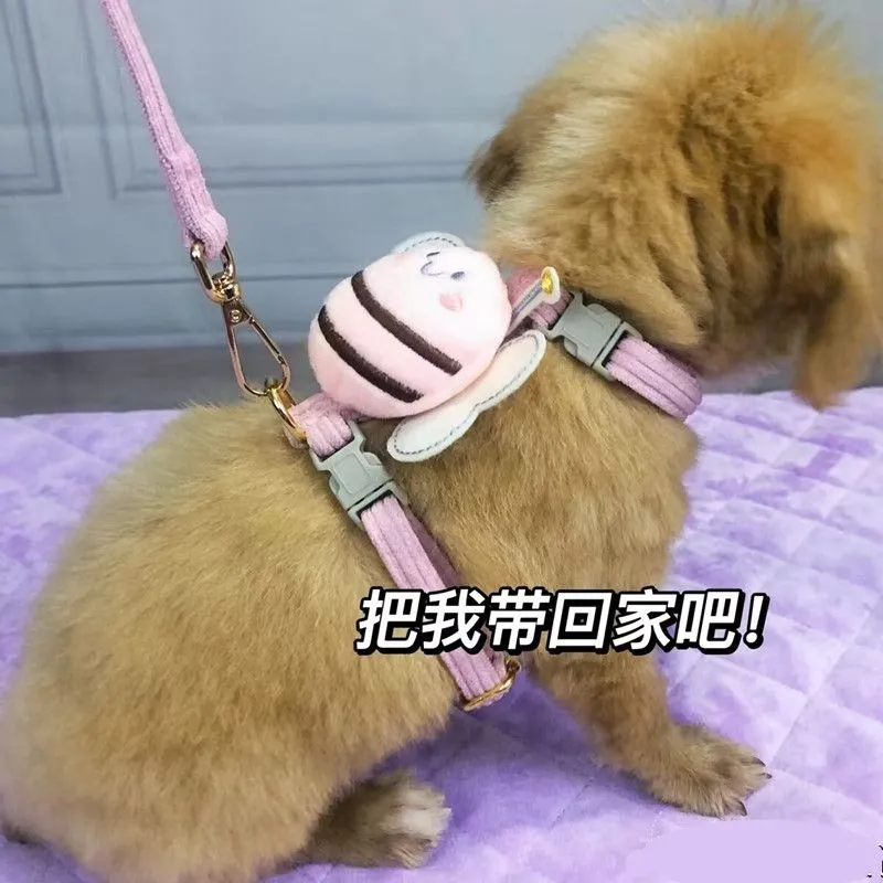 狗狗猫咪牵引绳外出工字型防挣脱